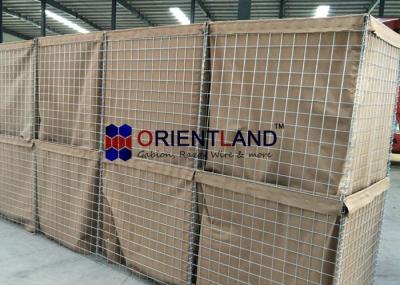 Material galvanizado mergulhado quente mil. 4 do fio da barreira defensiva bege da cor