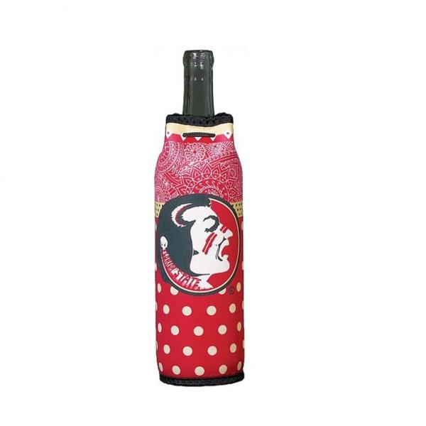 Cartoon Water Bottle Cooler Bag , Neoprene Insulated Wine Bottle Sleeve Sheath