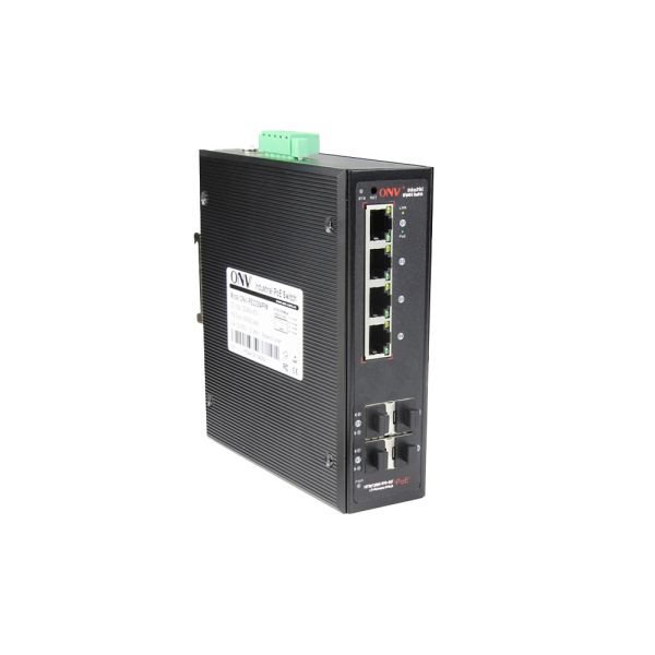 8 Port Gigabit Industrial PoE Switch With 30W PoE And 56Gbps Switching Capacity