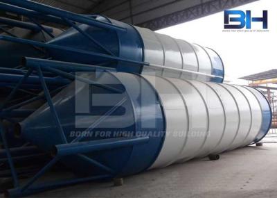 Anti Corrosion Cement Silo , Custom Steel Structure Cement Plant Silo