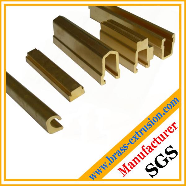 Extruded copper profiles for bathroom parts