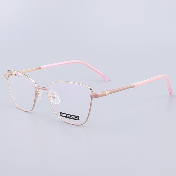 ODM 57mm Women Optical Frames Anti Blue Light Eyeglasses