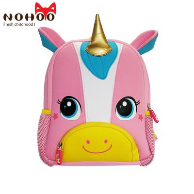 100% Eco-friendly new design cartoon unicorn styles cute Toddler knapsack