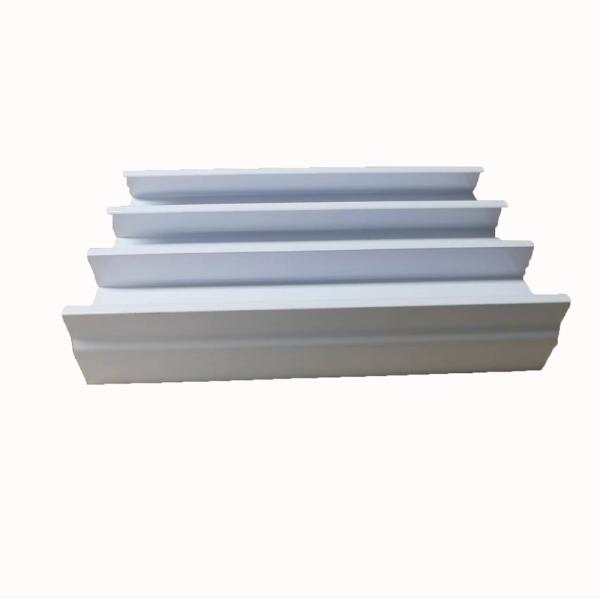 1.45mm Thickness Powder Coated Aluminium Profiles For Dominican P92 P65 Sliding Windows