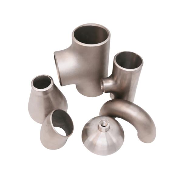 Grade 5 Grade 9 Aerospace Titanium Tube Fittings Titanium Pipe Fitting For Engines