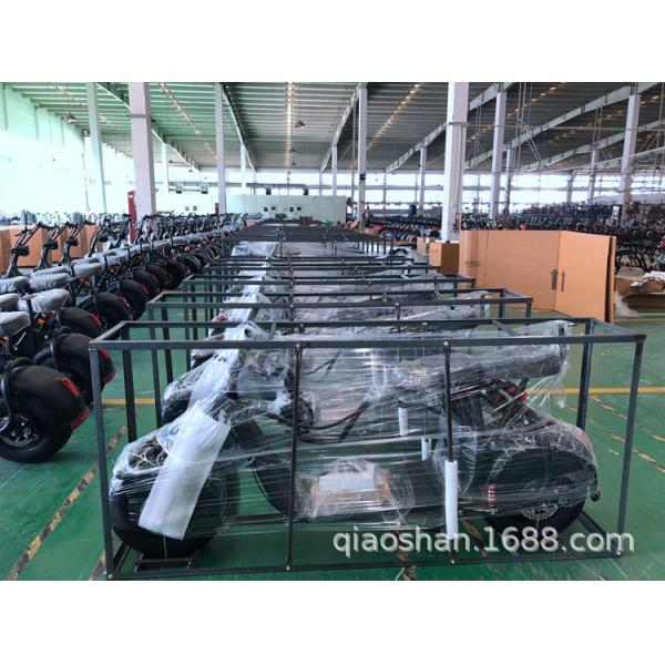 Double-battery Rechargeable Motorcycle with 18*10 inch Wheel Size Upgradeable to 12 inch