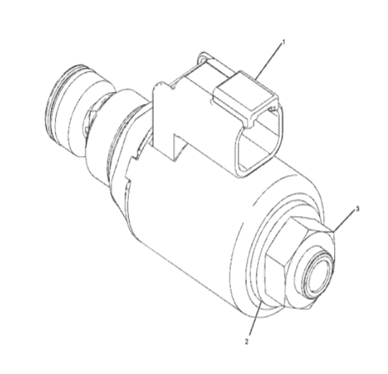 174-4909 1744909 Соленоидный клапан для трактора D10R D10T D10T2 D11R D11T D5M D5N D5R LGP