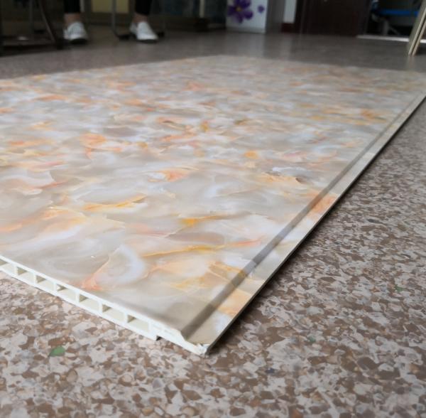 10mm Interior External Pvc Cladding Square Wood Effect Pvc Wall Panels