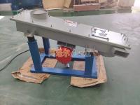 Écran de vibration linéaire à pont unique en acier inoxydable pour le dioxyde de titane