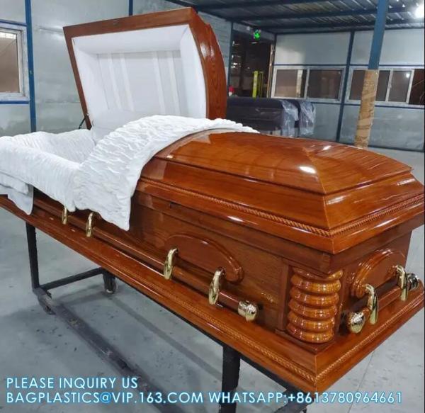 Solid Wood Caskets Wood Veneer MDF Caskets Cardboard Caskets European Coffins Cremation Caskets Metal Caskets