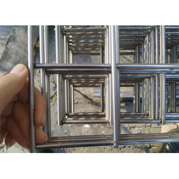 304 316 316l alambre soldado con autógena de acero inoxidable Mesh Silver pulgada de 1/4 pulgada el 1/2