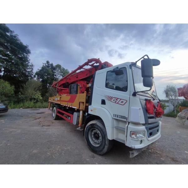 Usado SYM5230THB caminhão de bomba de concreto 39m 2020 ano bom aspecto equipamento pesado