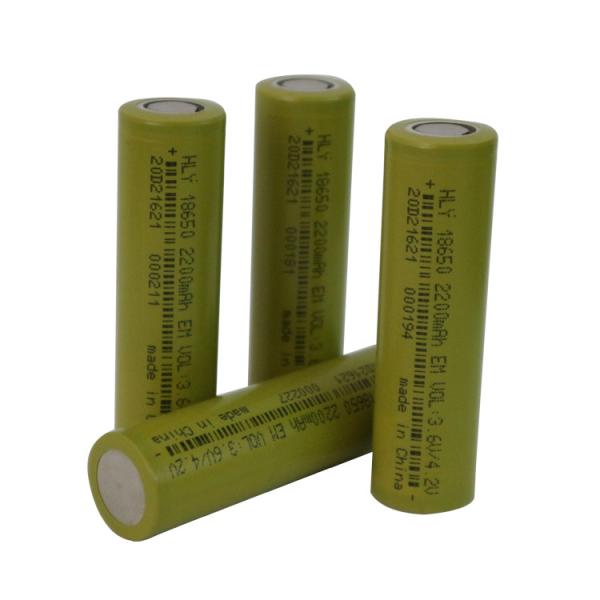 NCM 3.6 v Li Ion Cell 2200mAh Solar Light Batteries Rechargeable Batteries