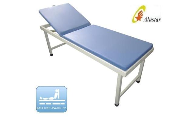 Stainless Steel Exam leather adjustable couch (ALS-EX104)