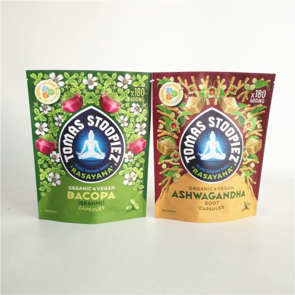 Plant Seed Mylar Foil Packaging Bag  Doypack Coffee Bag Pouch Packaging for Food