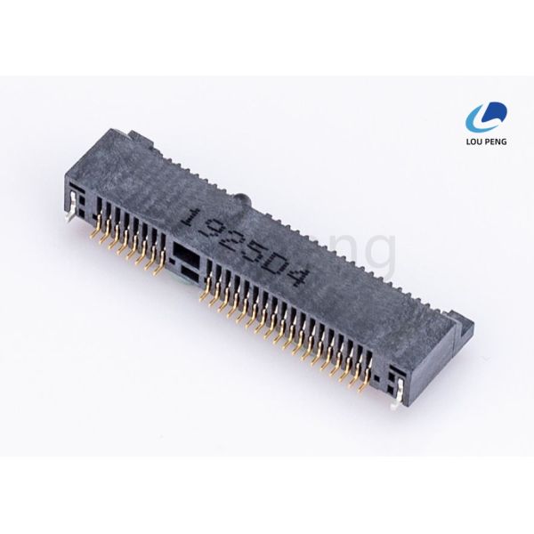 Withdrawal force 2.3kgf Max Mini PCIe Connector Providing Stable Connection Operating Temperature Range -40°C to +85°C