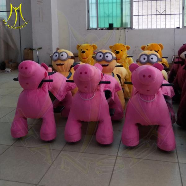 Hansel electric toys for kids to ride kiddie ride on animal robot for sale 4 wheel zippy scooter for kids amusement park