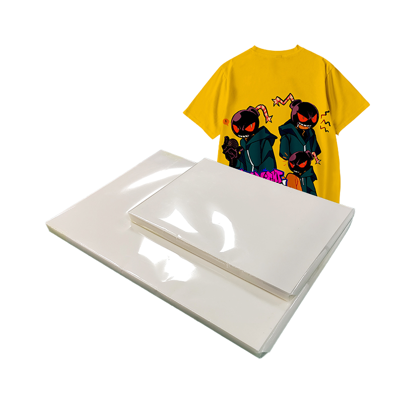 A3 PET Heat Transfer Film High-Temperature Peel Moistureproof Electrostatic Coating for Clothing Application