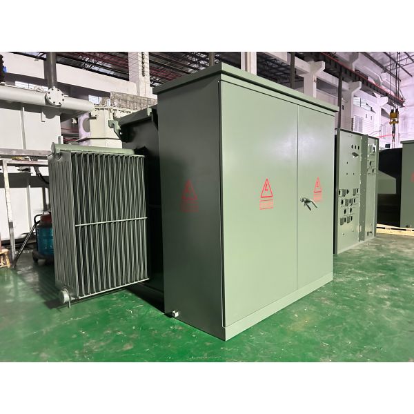 3000Kva Pad Mounted Transformer Three Phase Oil Immersed 24.94KV To 4160V Transformer Pad Mount