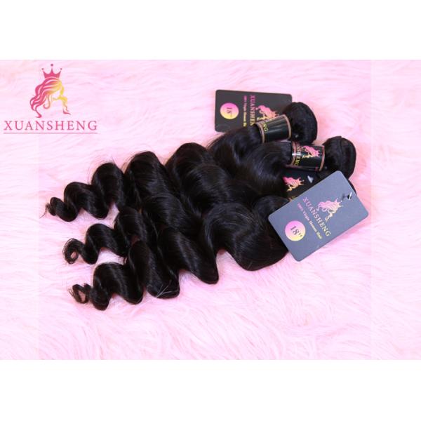 10A Loose Curly Virgin Human Hair Malaysian Human Hair Extension No Tangle No Shedding