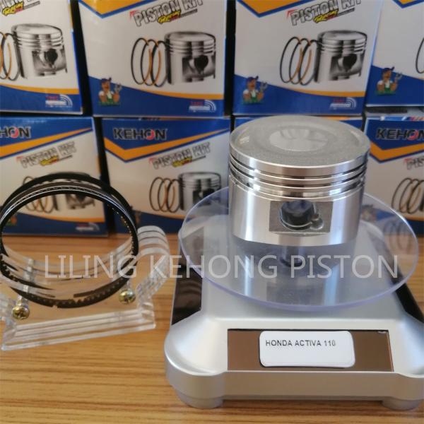 Alu ACTIVA 110 Piston And Piston Rings , Anti Corrosion Performance Piston Rings