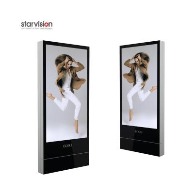 Aluminium Alloy IP65 Outdoor LED Totem SMD2020 LED Advertising Display