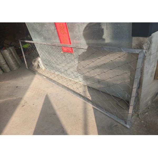 AISI316 Anti Rust Zoo Enclosure Mesh 3.0mm Wire Stainless Steel Rope Net