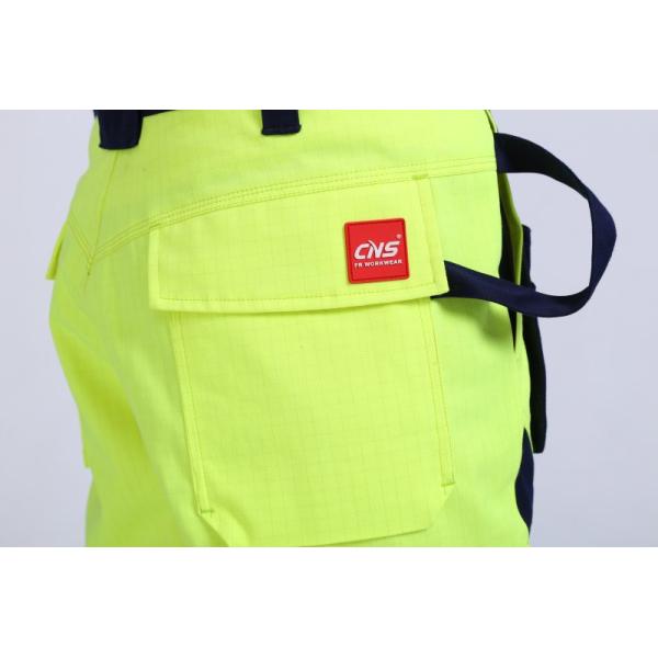 Отражательные брюки работы Vis одежды 290gsm защиты от дуги Hi