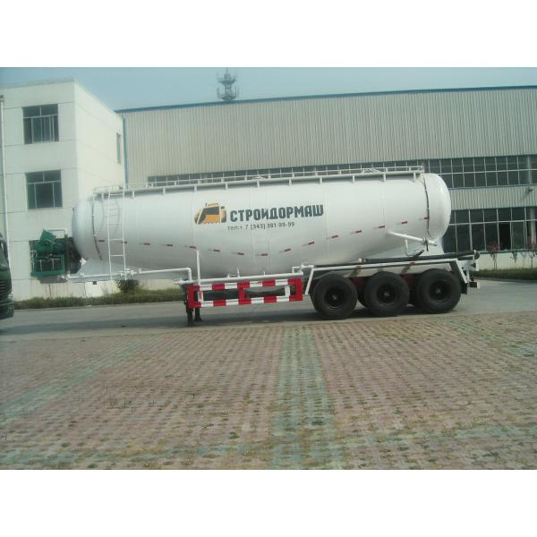 48CBM Bulker Cement Truck With Air Compressor And Diesel Engine