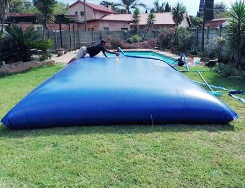 TPU Bladder coussin d'eau flexible 5500L PVC bâche réservoir d'eau Portables réservoirs d'eau
