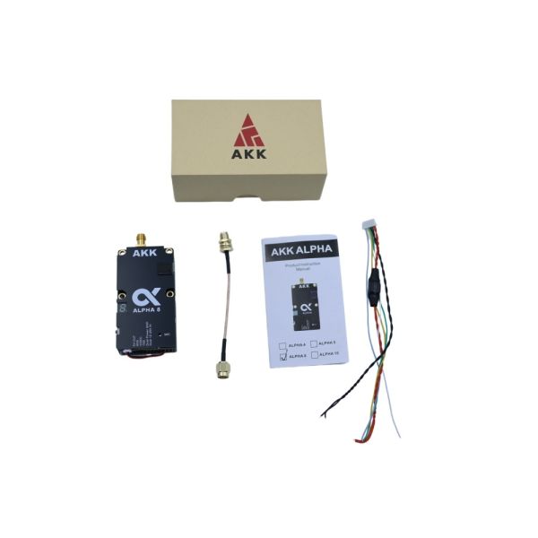 80 Channels FPV VTX Video Transmitter AKK 5.8GHz High Power 12-28V