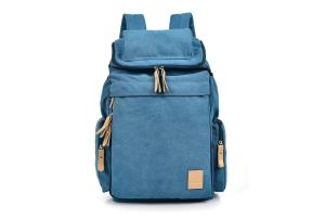 High Density Canvas City Travel Backpack For Men Six Colors Optional