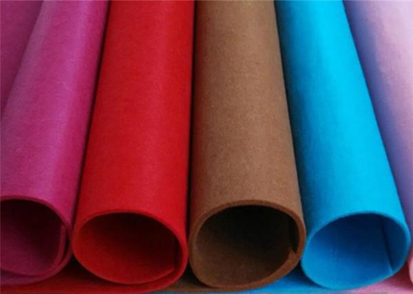 850gsm Industrial Felt Fabric PET Fiber With 0.8mm-60mm Thickness