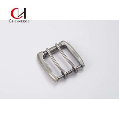 Double Pin Unisex Reversible Belt Buckle Simple Anticorrosive