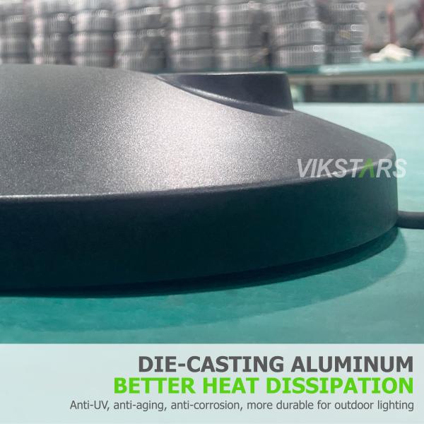 100W LED Garden Street Lights With Double Single Arms For Villas Park Garden Landscape