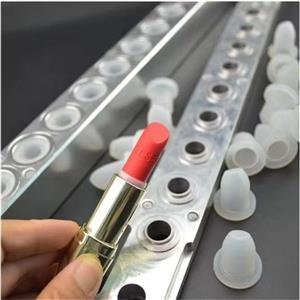 Lipstick Production Line Lipstick 12 Holes Bird-Beak Aluminum Mold silver easy to clean