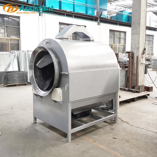 Green Tea Stir Dry Machine DL-6CSTP-CM90B with Wood/Coal Heating 2100*1110*1840 mm