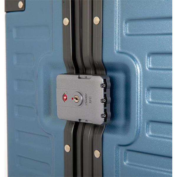 Aluminum Frame Hard Travel Luggage Suitcase Customizable Odor Free