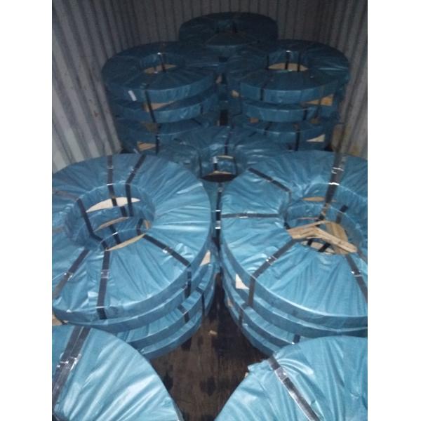 60mm Width Zinc Coating 80g Hot Dipped Q195 Galvanized Steel Strip ISO