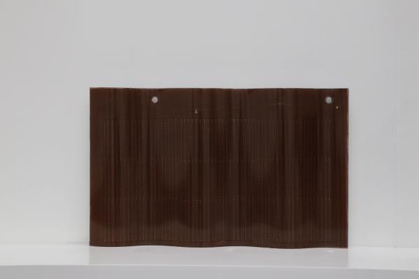50W Curved Solar BIPV Roof Tiles Max System Voltage Of DC 1000 / 1500V IEC