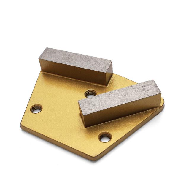 Wet And Dry Diamond Trapezoidal Grinding Tools For Concrete Terrazzo Floor