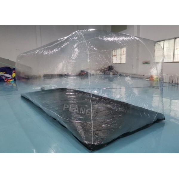 Transparent 0.4mm PVC Inflatable Car Cover Protect Vehicles