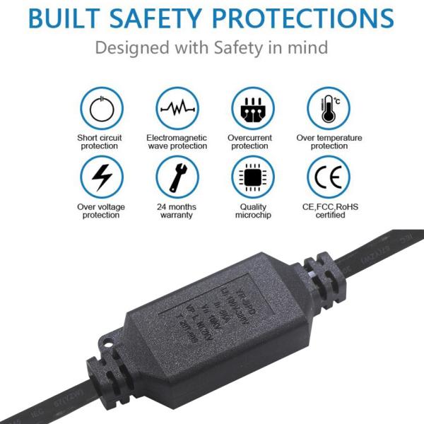 外部用 SPD 超電圧保護 110V-277V 10KV IP54 銅