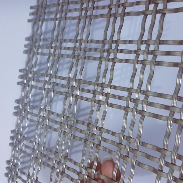 Diviseurs d'espace en treillis métalliques décoratifs en acier inoxydable