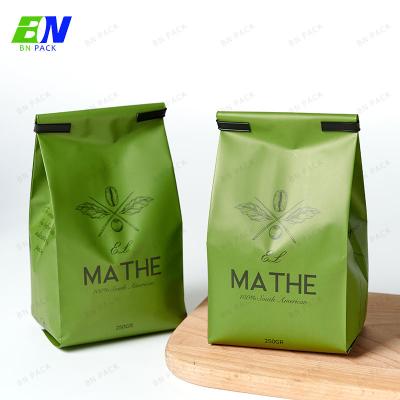 Customized Coffee Beans Packaging Bags Side Gusset Pouch  250g