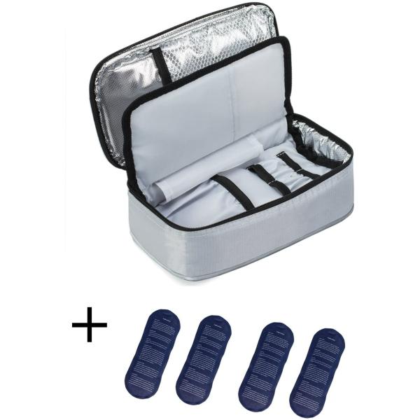 Insulin Cooler Travel Bag with Insulation Liner Keep Your Medication Cold and Organized