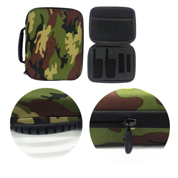 Protective Hard EVA Tool CASE With Foam For Two Way Radio , Environmentally Friendly