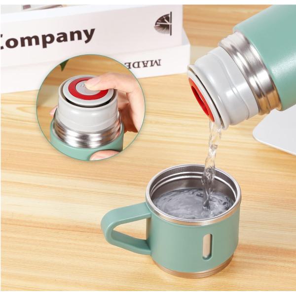 500ml Vacuum Flask Double Wall Stainless Steel Insulated Water Bottle Bpa Free