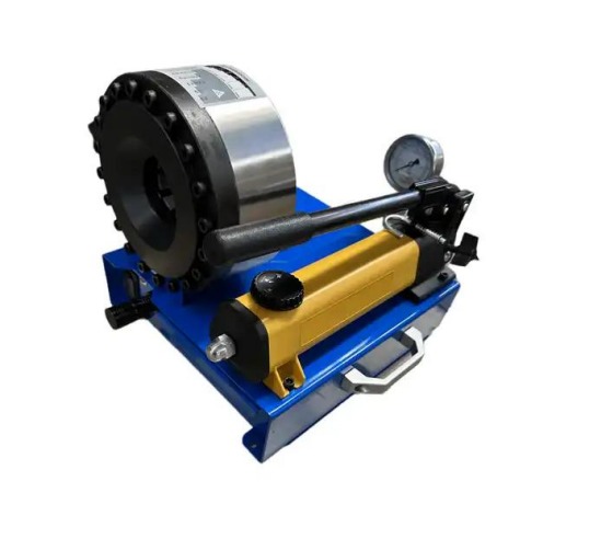 7 Dies New Model 6 To 25mm Without Electric 1 Manual Hose Crimper Blue Color / Manual Hose Crimping Machine