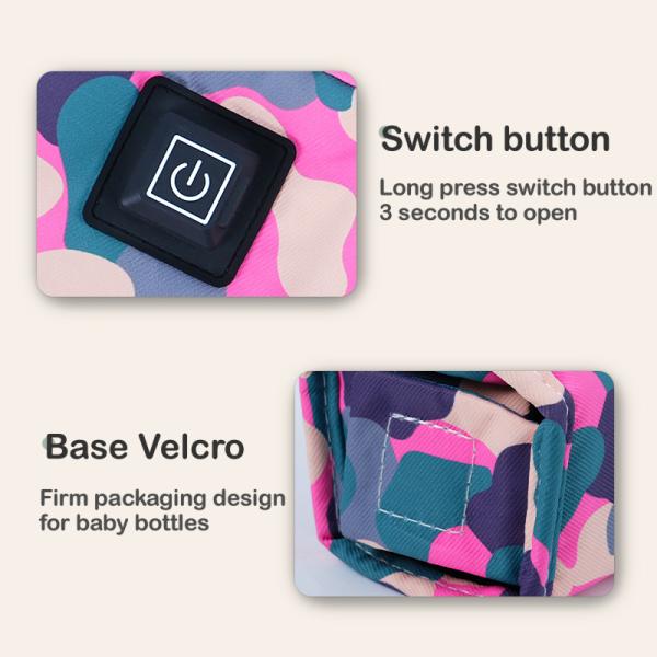 Путешествие Электрическое кормление детей портативное молоко Водяное отопление детское кормление бутылочка нагреватель